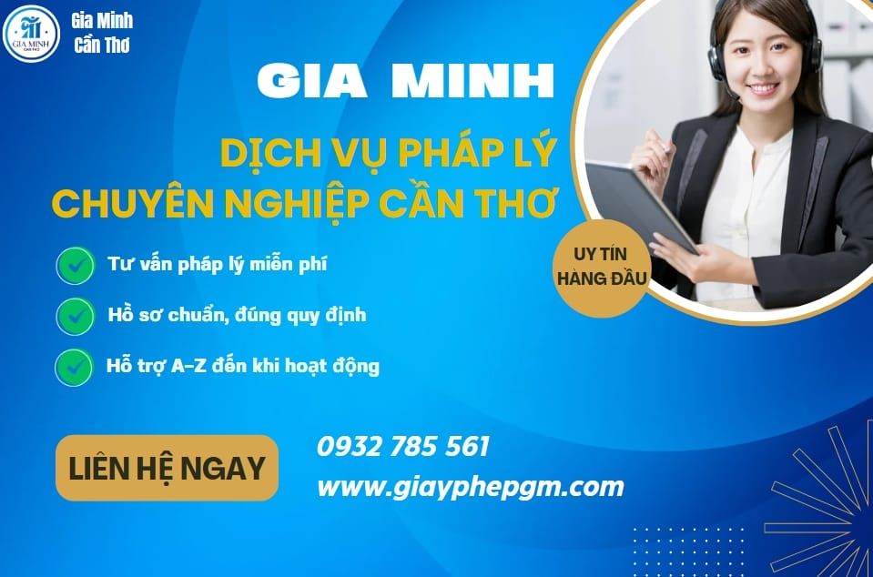  Hồ sơ thành lập công ty dịch vụ bảo trì máy móc tại Cần Thơ
