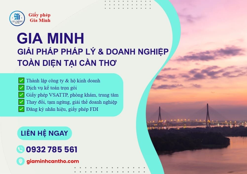 Thủ tục mở chi nhánh công ty tại Cần Thơ 1 Thủ tục mở chi nhánh công ty tại Cần Thơ mới nhất