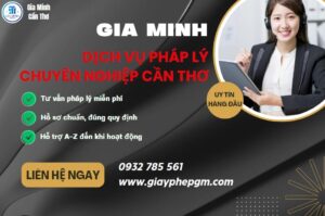Giấy chứng nhận đăng ký công ty bán buôn tại Cần Thơ