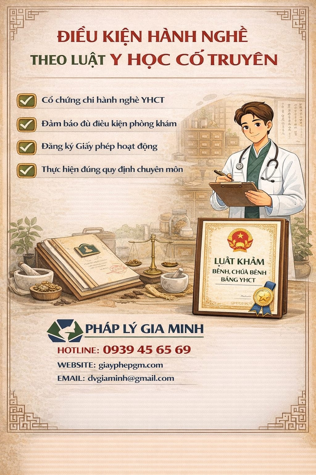 Chứng chỉ hành nghề y học cổ truyền