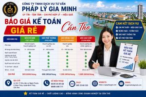 Dịch vụ kế toán giá tốt Cần Thơ