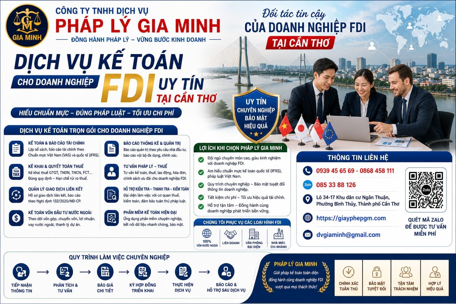 Dịch vụ kế toán trọn gói uy tín tại Cần Thơ