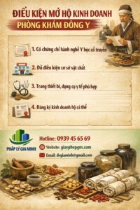 Điều kiện kinh doanh phòng khám đông y theo quy định mới