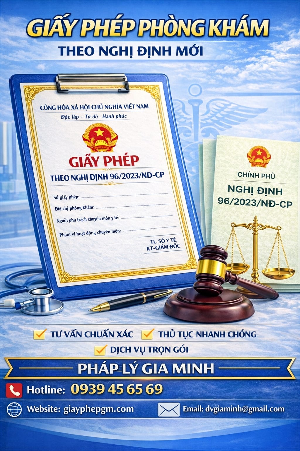  Giấy phép hoạt động phòng khám nha khoa