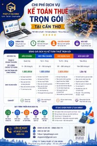 Kế toán sổ sách doanh nghiệp Cần Thơ
