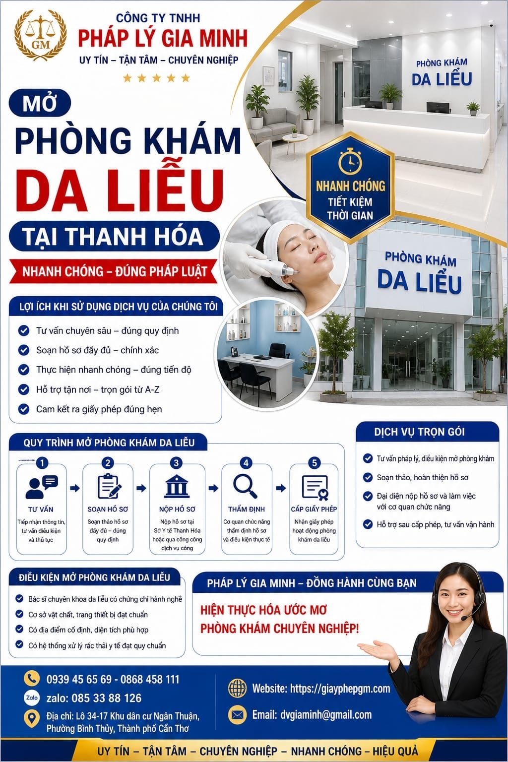 Mở hộ kinh doanh phòng khám nha khoa tại Thanh Hóa uy tín