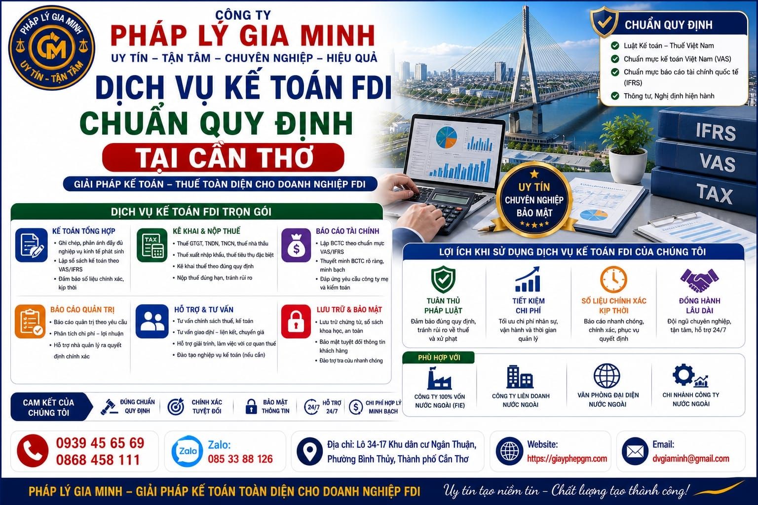 Tư vấn thuê kế toán trọn gói tại Cần Thơ