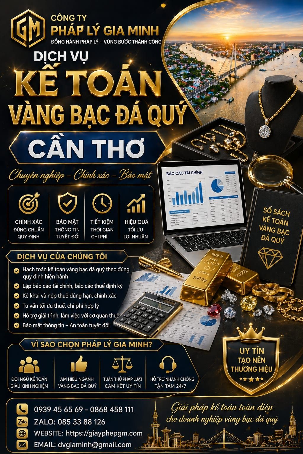 Thuê kế toán ngành vàng tại Cần Thơ giá tốt