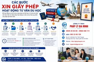 Xin giấy phép hoạt động du học Nhật Bản