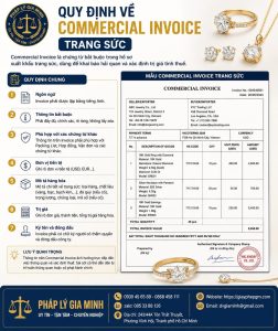 Quy định về Commercial Invoice trang sức