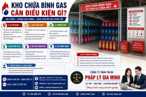 Kho chứa bình gas cần điều kiện gì