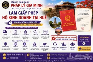 Làm giấy phép hộ kinh doanh tại Huế nhanh