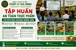 Tập huấn ATTP cơ sở kinh doanh nông sản