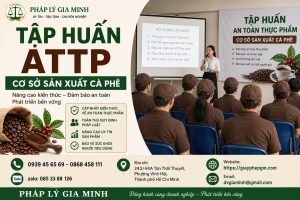 Tập huấn ATTP cơ sở sản xuất cà phê