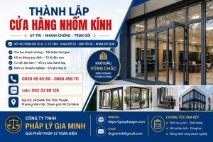 Thành Lập Cửa Hàng Nhôm Kính