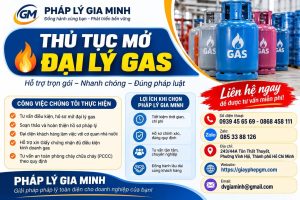 Thủ tục mở đại lý gas