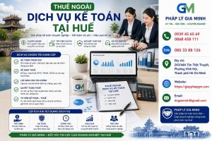 Thuê ngoài dịch vụ kế toán tại Huế