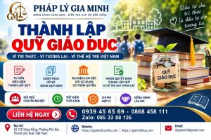 Thành lập quỹ giáo dục